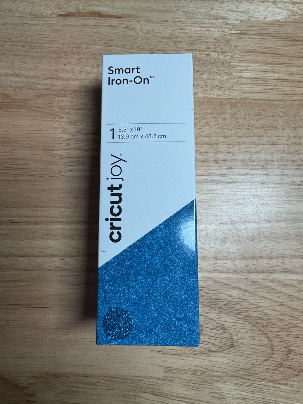Cricut Joy Smart Iron-On in Aqua Glitter